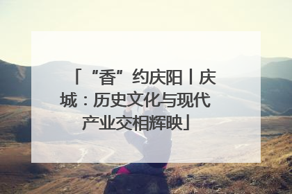 “香”约庆阳丨庆城：历史文化与现代产业交相辉映