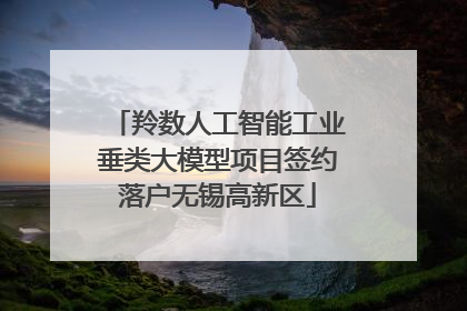 羚数人工智能工业垂类大模型项目签约落户无锡高新区