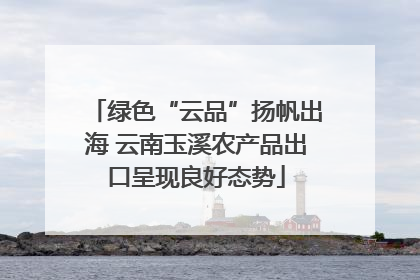 绿色“云品”扬帆出海 云南玉溪农产品出口呈现良好态势