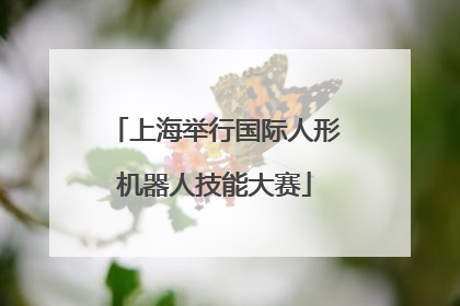 上海举行国际人形机器人技能大赛