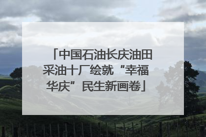 中国石油长庆油田采油十厂绘就“幸福华庆”民生新画卷