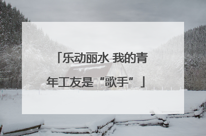 乐动丽水 我的青年工友是“歌手”