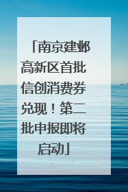 南京建邺高新区首批信创消费券兑现！第二批申报即将启动