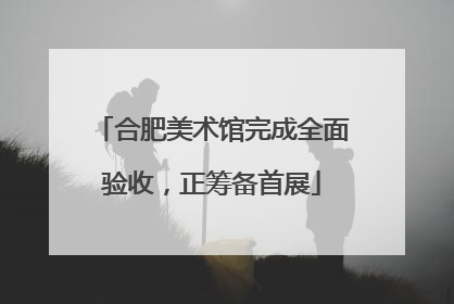 合肥美术馆完成全面验收，正筹备首展