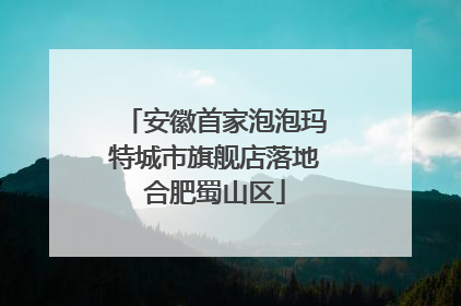 安徽首家泡泡玛特城市旗舰店落地合肥蜀山区