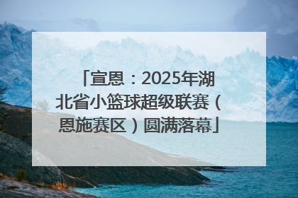 宣恩：2025年湖北省小篮球超级联赛（恩施赛区）圆满落幕