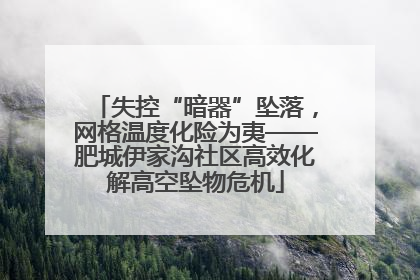 失控“暗器”坠落，网格温度化险为夷——肥城伊家沟社区高效化解高空坠物危机