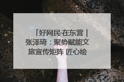 好网民·在东营｜张泽琦：聚势赋能文旅宣传矩阵 匠心绘就东营诗与远方
