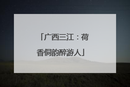 广西三江：荷香侗韵醉游人
