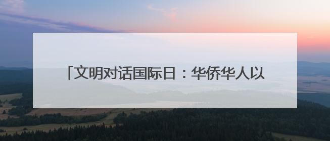 文明对话国际日：华侨华人以艺术交流串起文明对话之路
