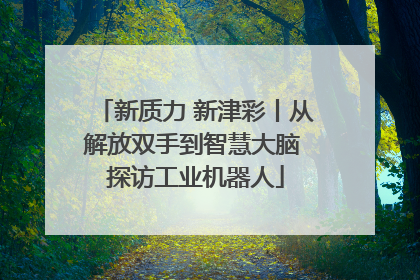新质力 新津彩丨从解放双手到智慧大脑 探访工业机器人