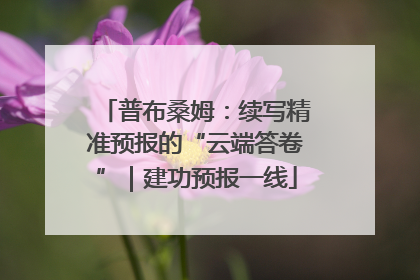 普布桑姆：续写精准预报的“云端答卷”｜建功预报一线