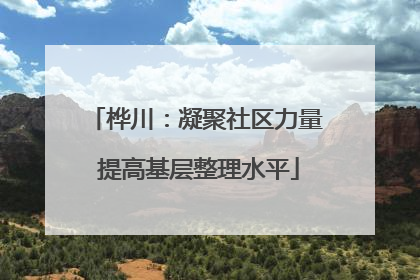 桦川：凝聚社区力量 提高基层整理水平