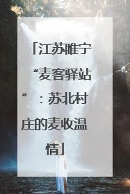 江苏睢宁“麦客驿站”：苏北村庄的麦收温情