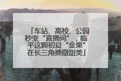 车站、高校、公园秒变“直播间”，临平这颗初夏“金果”在长三角播撒甜美
