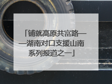 铺就高原共富路——湖南对口支援山南系列报道之一