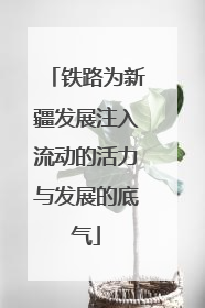 铁路为新疆发展注入流动的活力与发展的底气