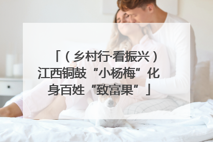 （乡村行·看振兴）江西铜鼓“小杨梅”化身百姓“致富果”