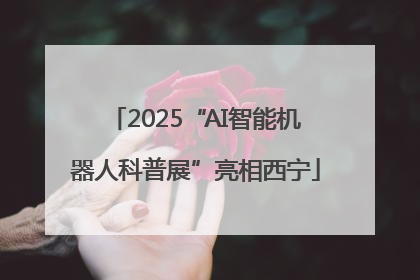2025“AI智能机器人科普展”亮相西宁