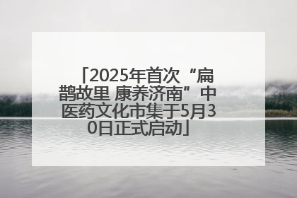 2025年首次“扁鹊故里 康养济南”中医药文化市集于5月30日正式启动
